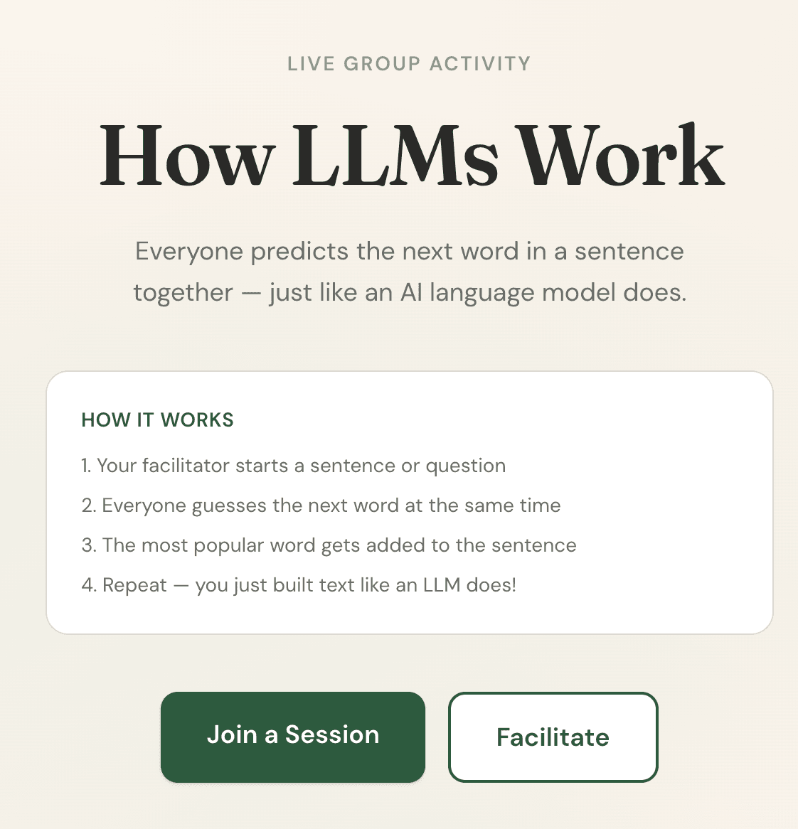 How LLMs Work